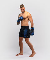 Venum MMA Shorts Thunder Dragon - Schwarz/Königsblau