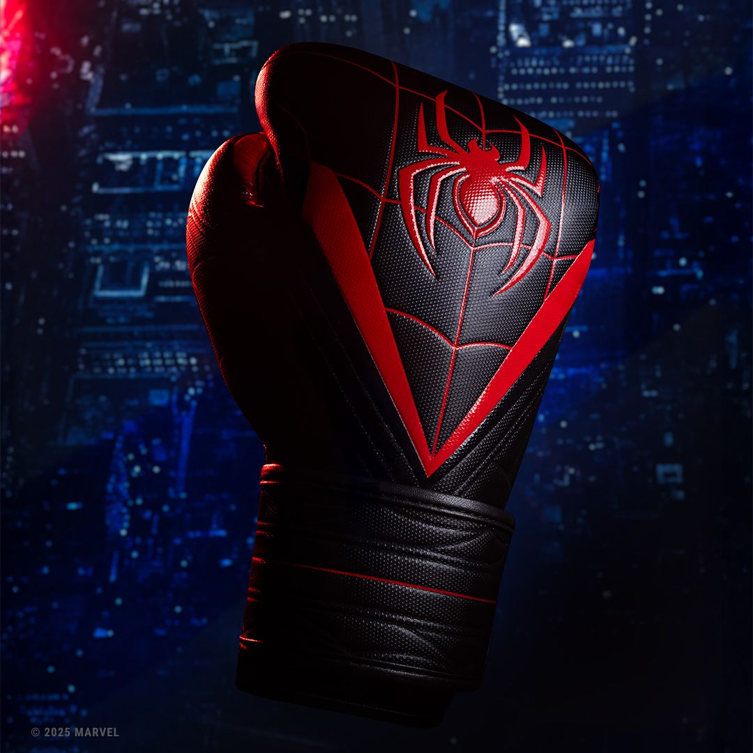 Hayabusa x Marvel Boxhandschuhe Miles Morales - Schwarz/Rot