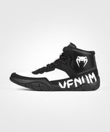 Venum Ringerschuhe Elite - Schwarz/Weiß