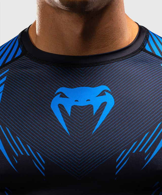 Venum Rashguard No-Gi 6.0 Lange Ärmel - Schwarz/Blau