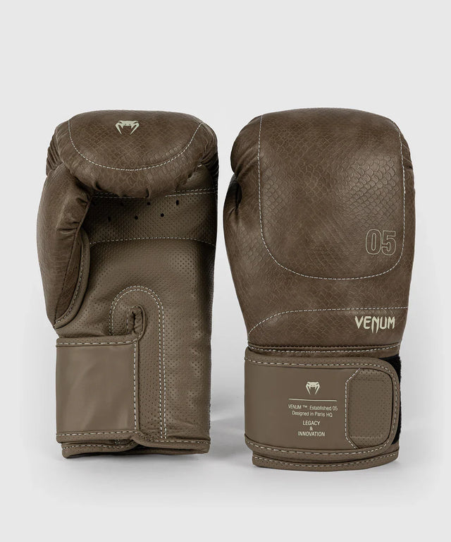 Venum Boxhandschuhe Impact Evo Scales – Braun