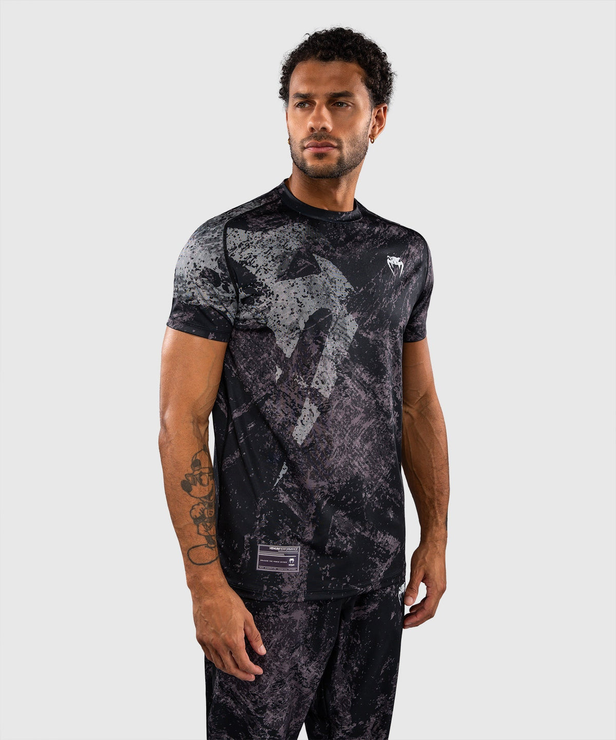 Venum T-Shirt Rage & Workout - Schwarz/Grau