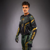 Venum MX Challenger Shirt - Schwarz/Grün/Gold
