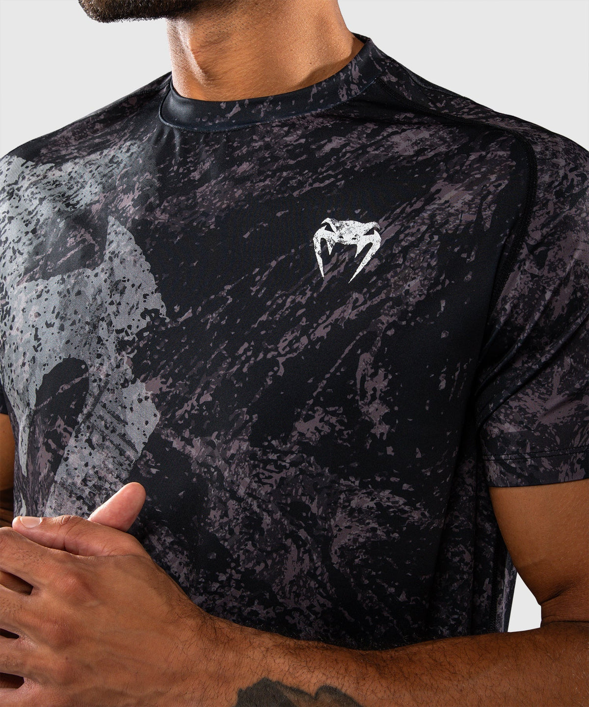 Venum T-Shirt Rage & Workout - Schwarz/Grau
