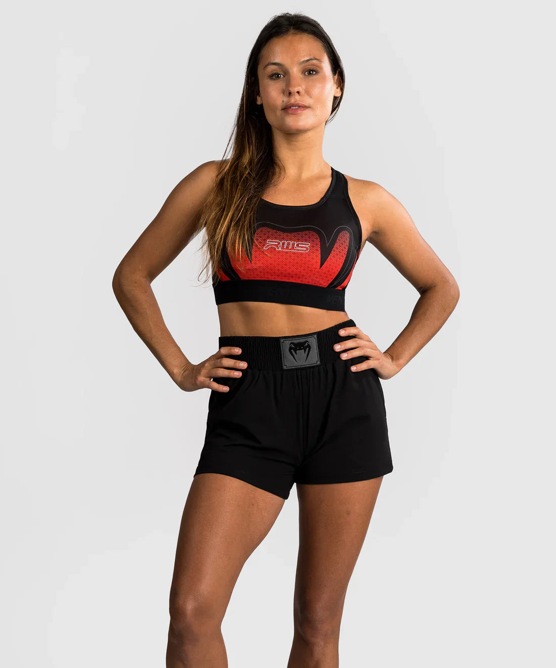 Venum x RWS 2.0 Sport-BH – Schwarz/Rot