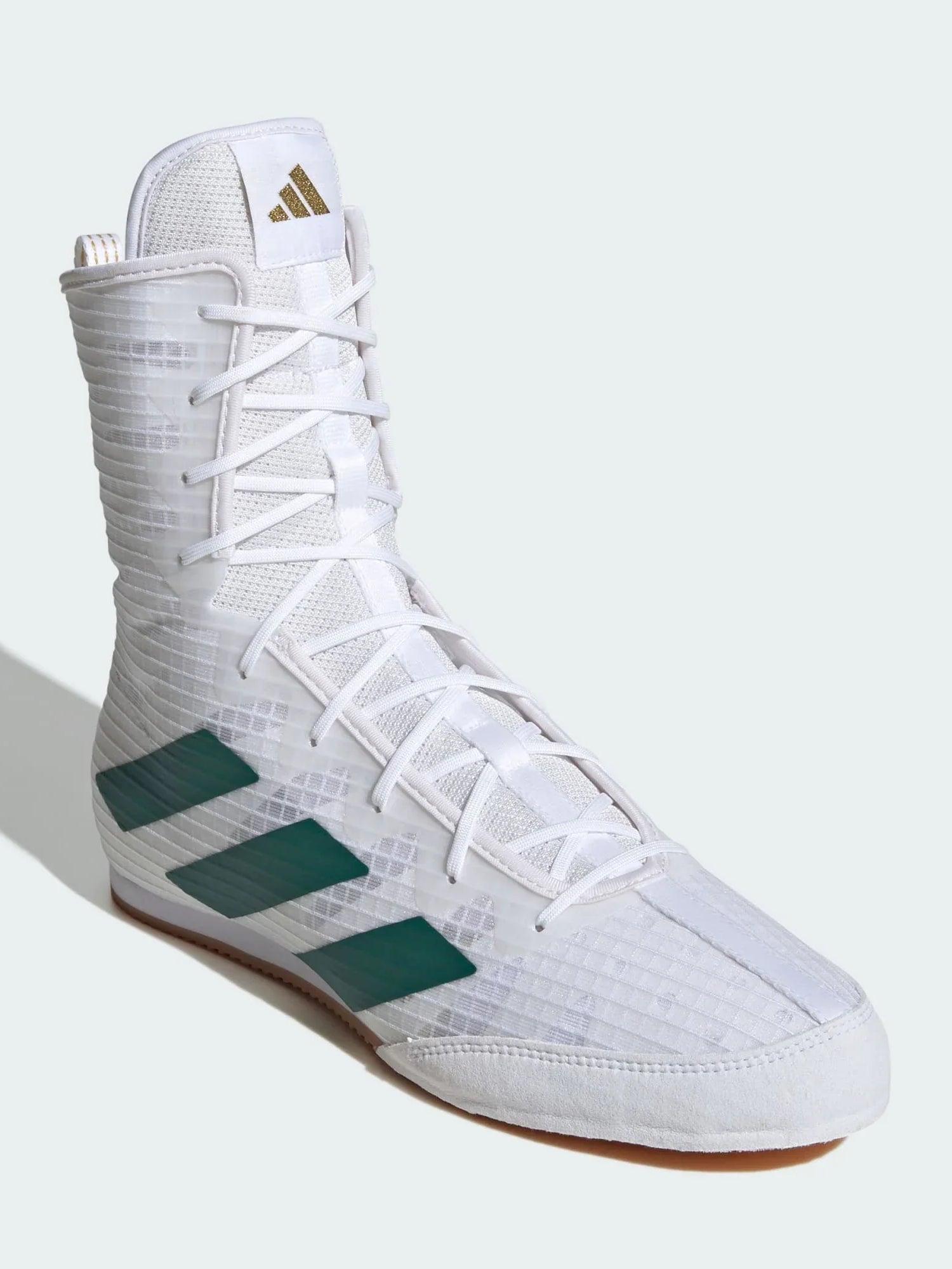 Adidas Boxschuhe Box Hog 4 – Weiss/Grün