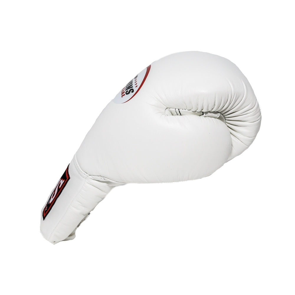 Twins Boxhandschuhe BGLL3 mit Schnürung – Weiss