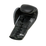 Twins Boxhandschuhe BGLL8 mit Schnürung – Schwarz/Grau