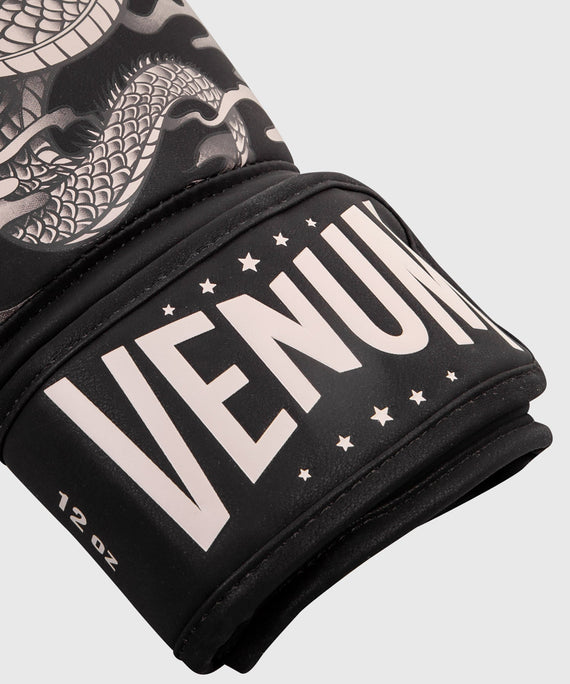 Venum Boxhandschuhe Dragon's Flight - Schwarz/Sand