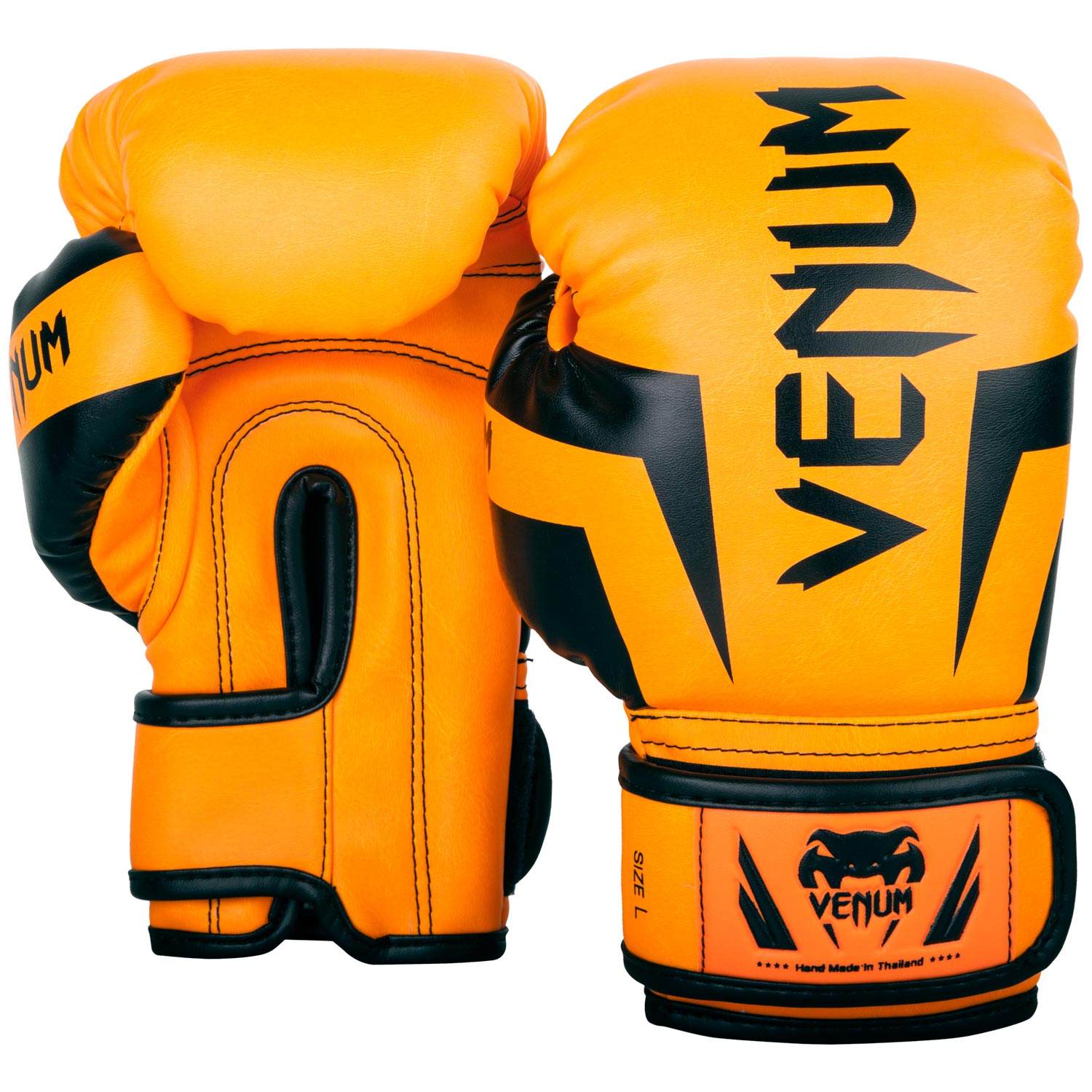 Venum Boxhandschuhe Elite Kinder – Neonorange