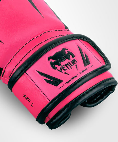 Venum Boxhandschuhe Elite Kinder – Neon Pink