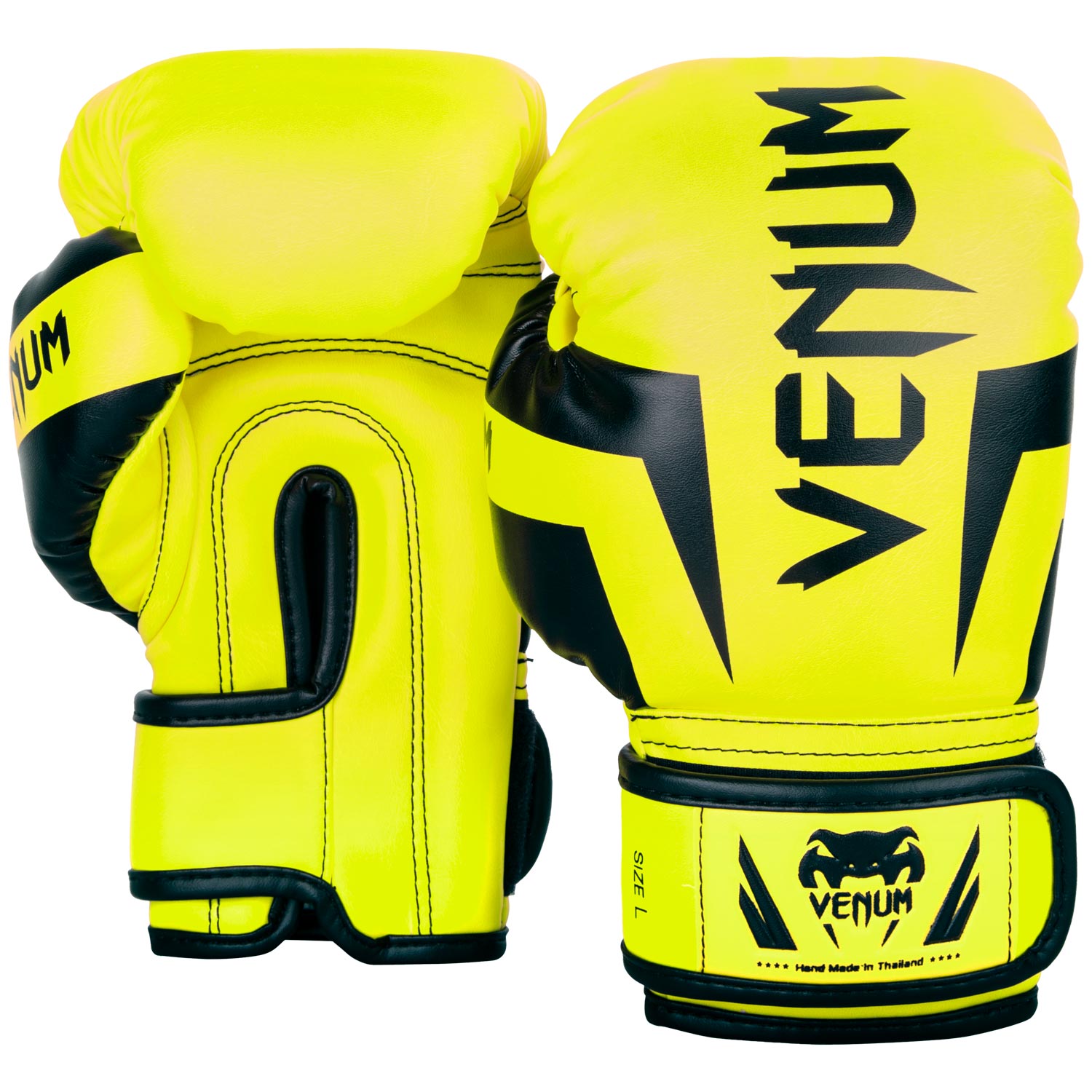Venum Boxhandschuhe Elite Kinder – Neon Gelb