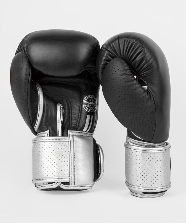 Venum Boxhandschuhe Power 2.0 – Schwarz/Silber