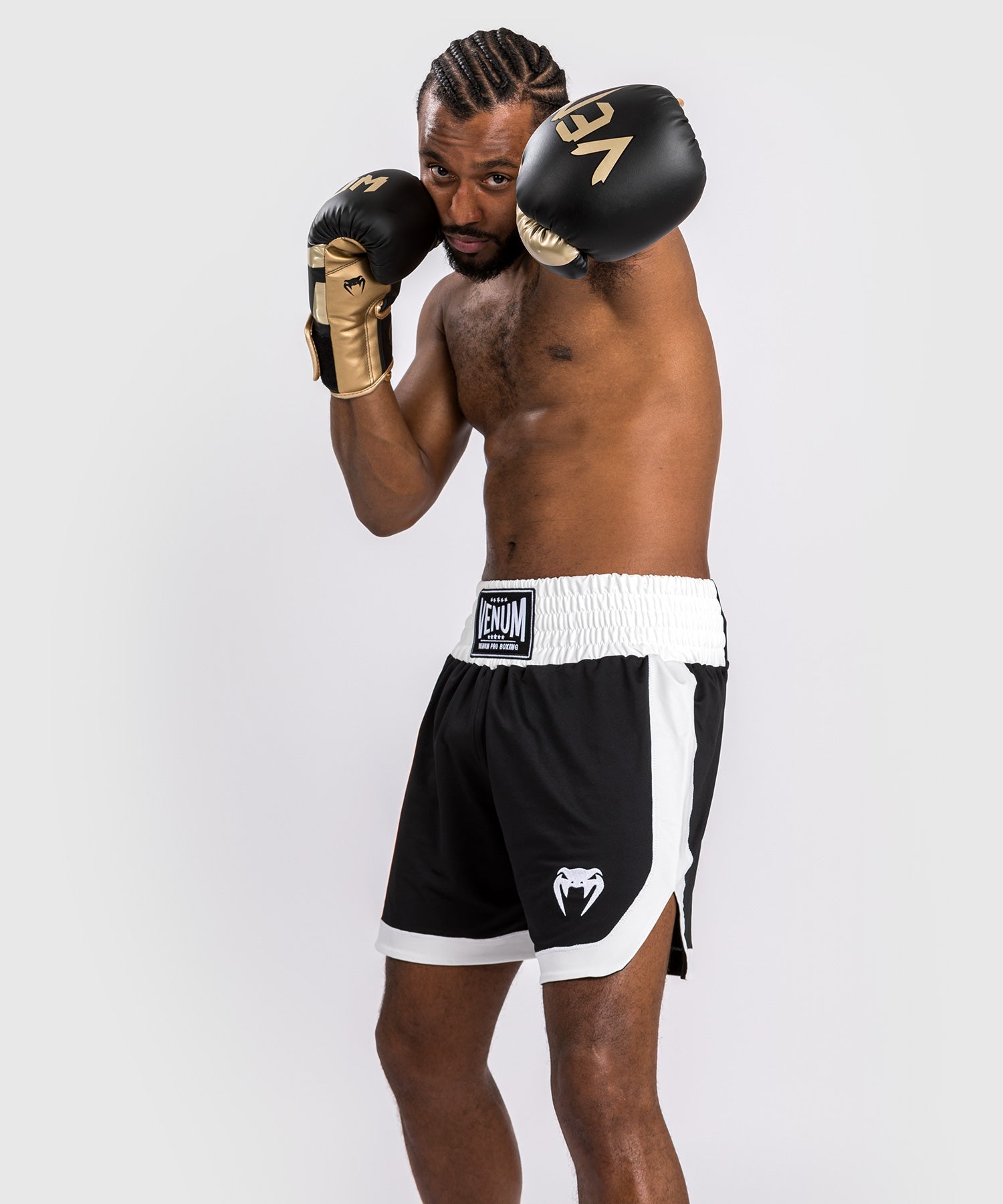 Venum Boxing Shorts Classic - Schwarz/Weiss