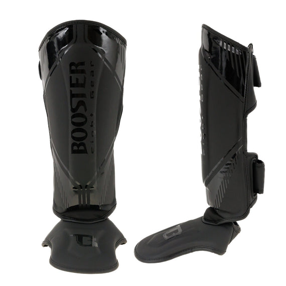 Booster Schienbeinschoner Bangkok - Schwarz/Schwarz