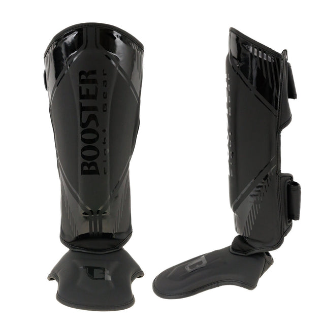 Booster Schienbeinschoner Bangkok - Schwarz/Schwarz