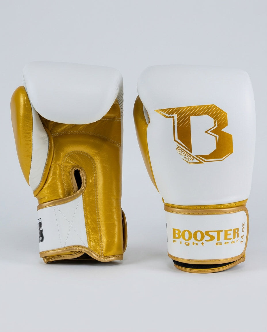 Booster Boxhandschuhe Rapid Strike – Weiss/Gold