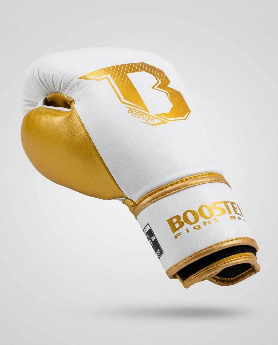 Booster Boxhandschuhe Rapid Strike – Weiss/Gold