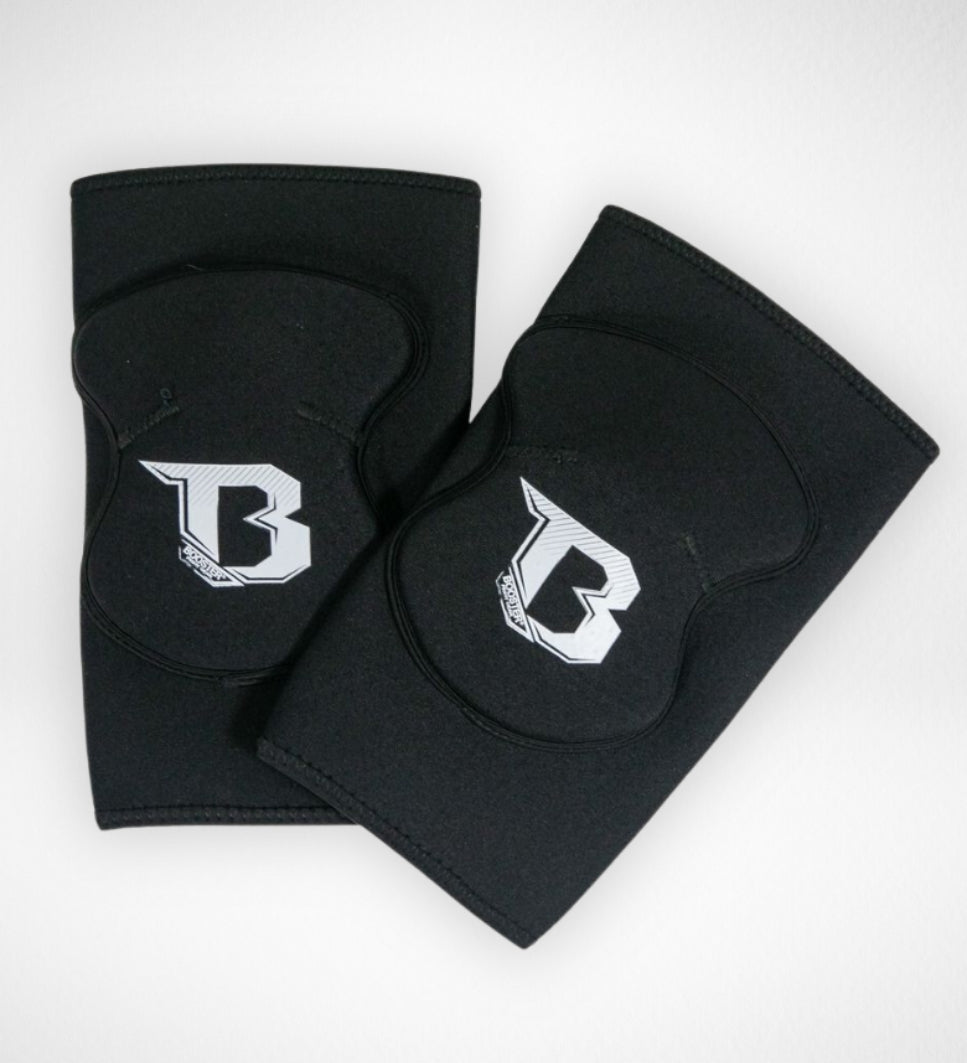 Booster Ellbogenschützer B FORCE - Schwarz/Weiss