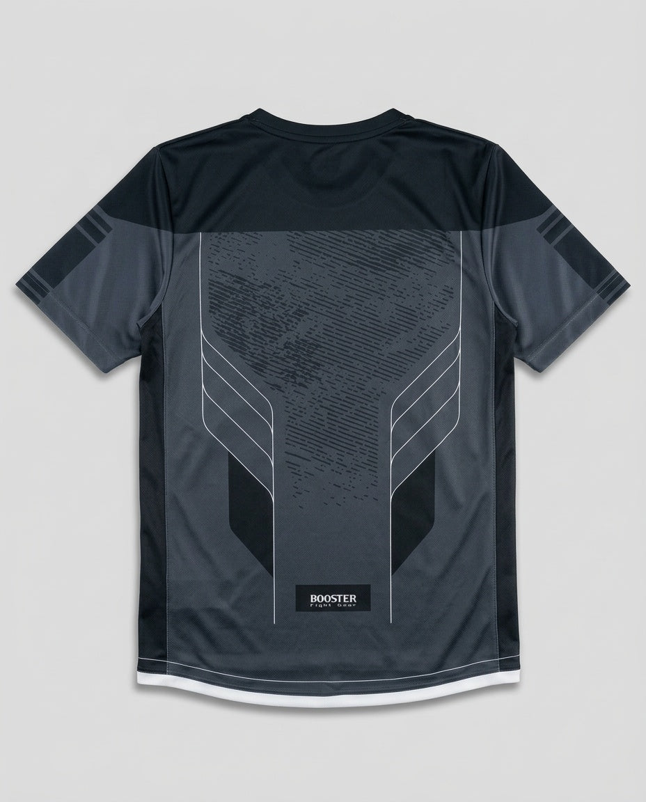 booster fight gear t shirt Booster T-Shirt Ignite – Schwarz/Grau – The Fight Company Deutschland
