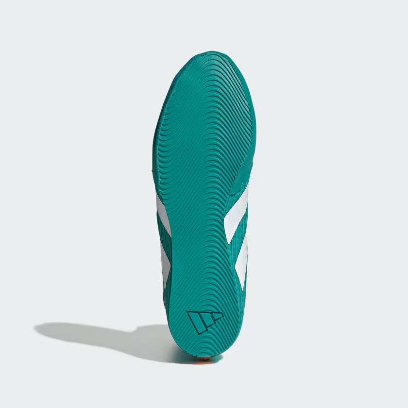 Adidas Boxschuhe Box Hog 4 – Grün/Orange/Rosa