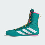 Adidas Boxschuhe Box Hog 4 – Grün/Orange/Rosa