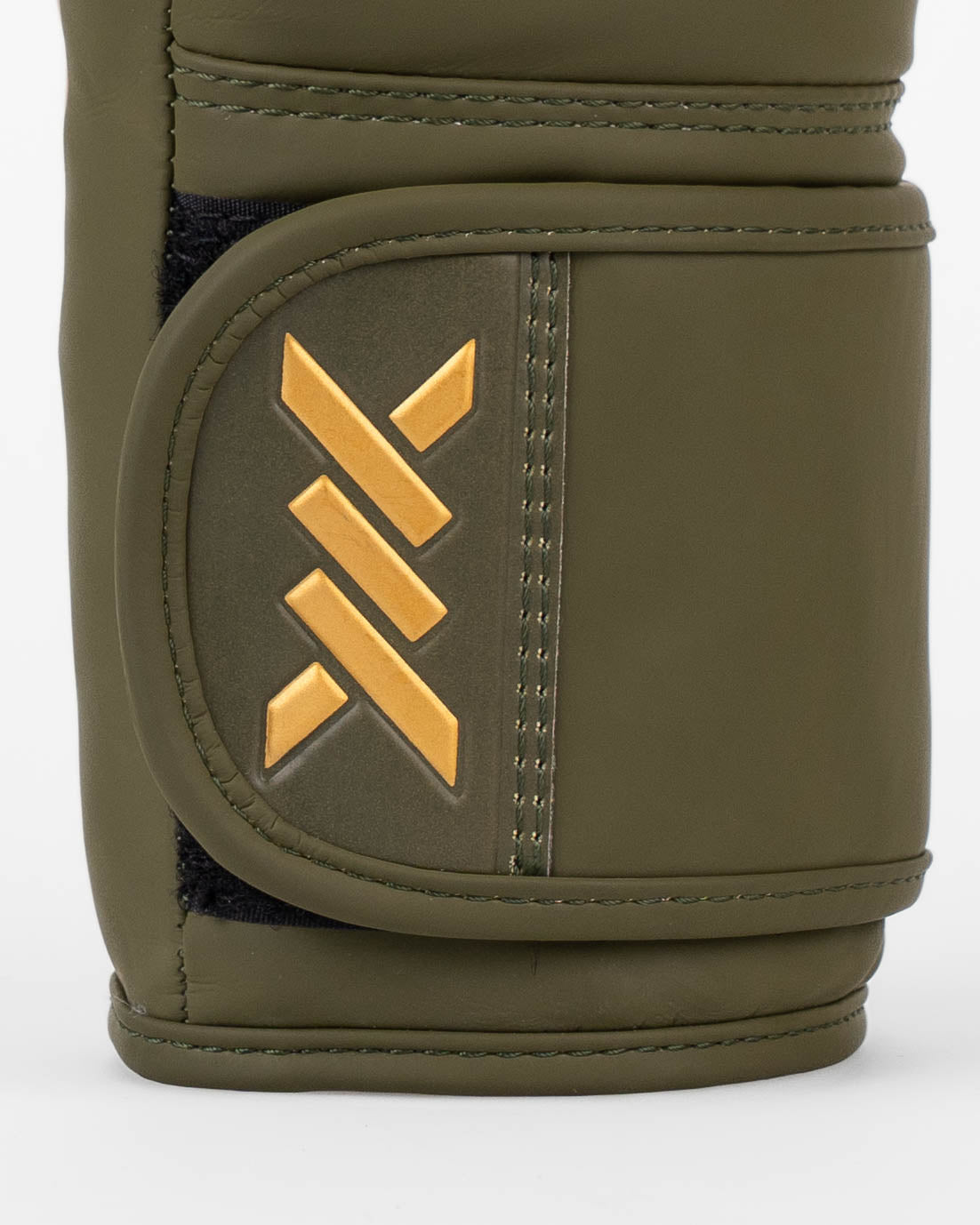 Caged Boxhandschuhe Core - Khakigrün/Gold