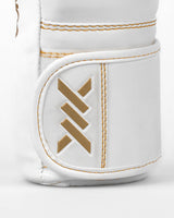 Caged Boxhandschuhe Core - Weiss/Gold