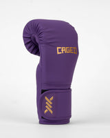 Caged Boxhandschuhe Core - Lila/Gold