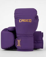 Caged Boxhandschuhe Core - Lila/Gold