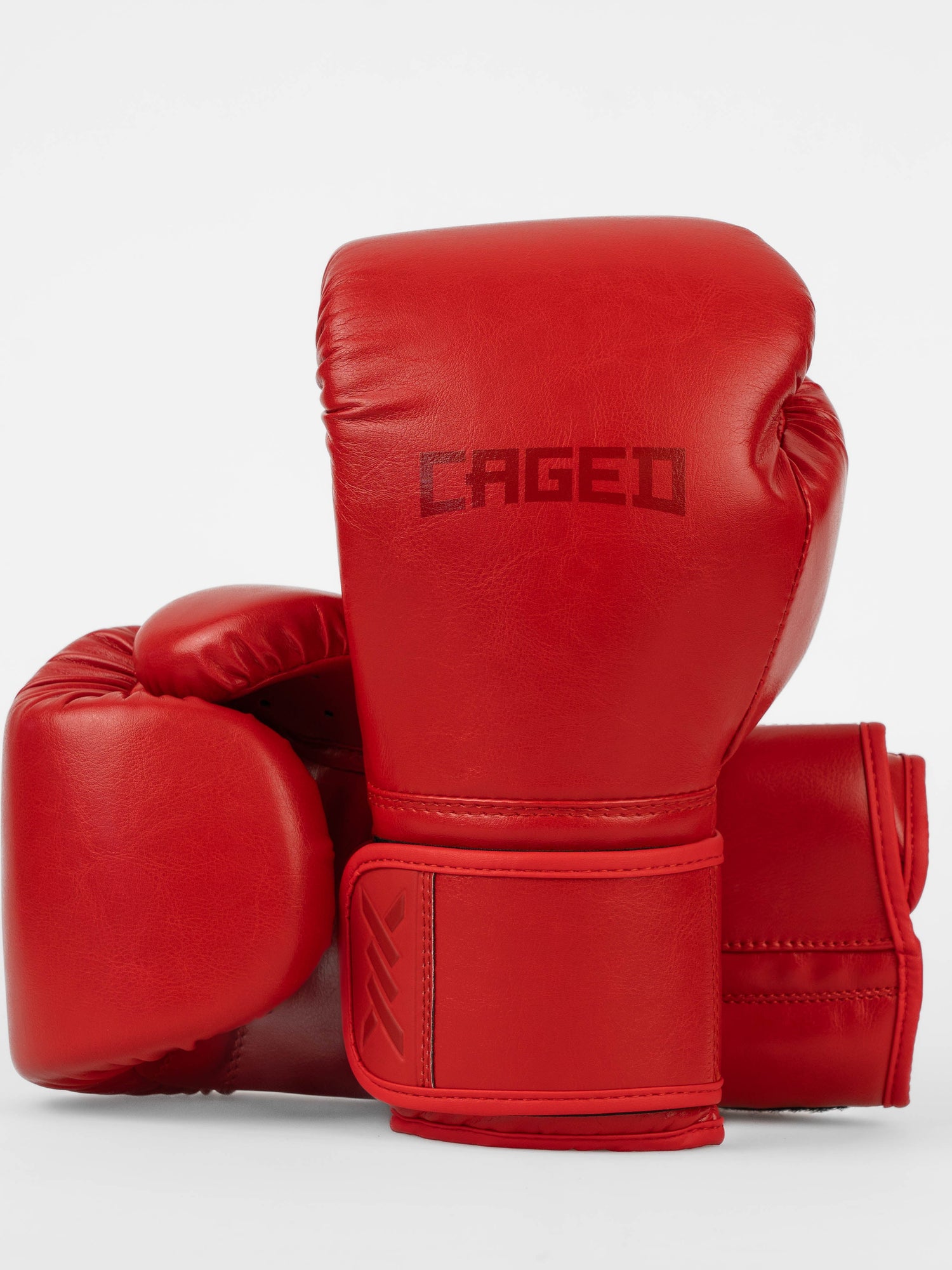 Caged Boxhandschuhe Core - Rot/Rot