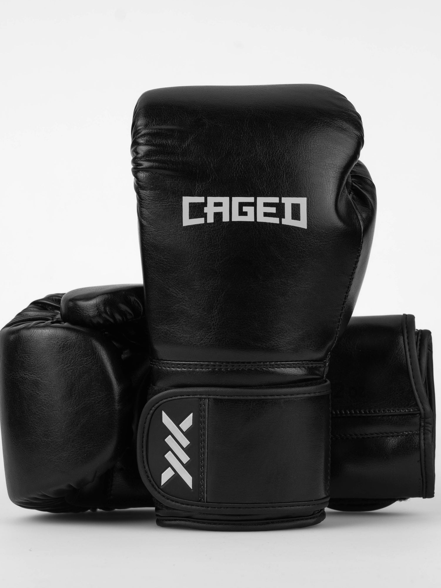 Caged Boxhandschuhe Core - Schwarz/Weiss
