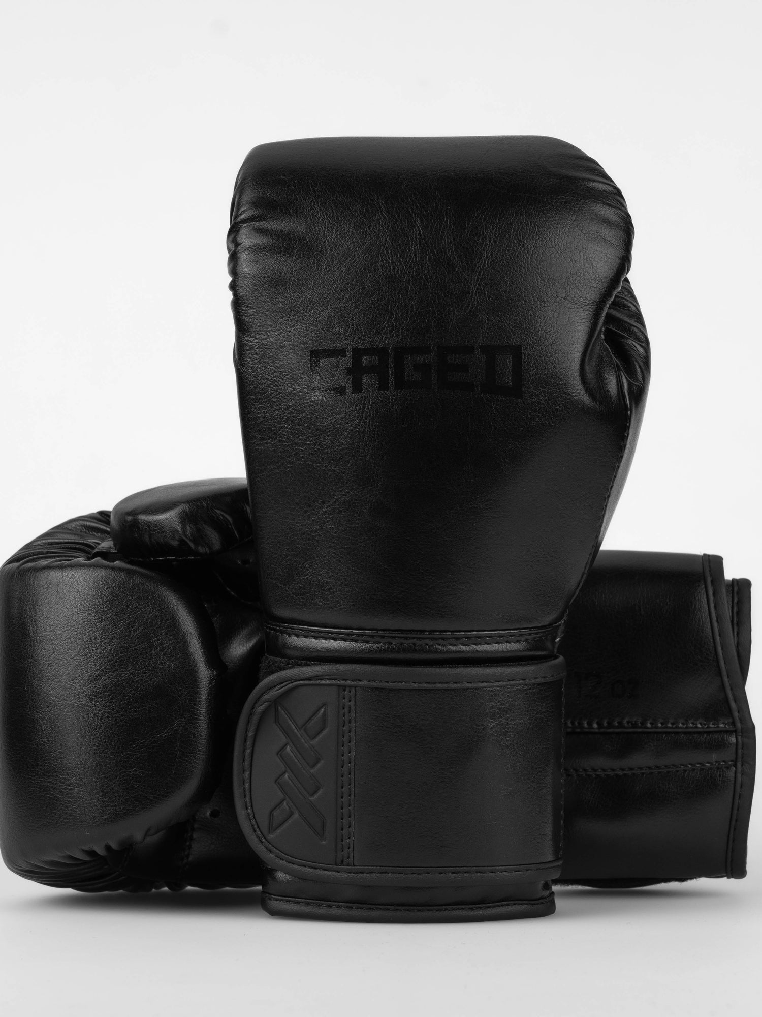 Caged Boxhandschuhe Core - Schwarz/Schwarz