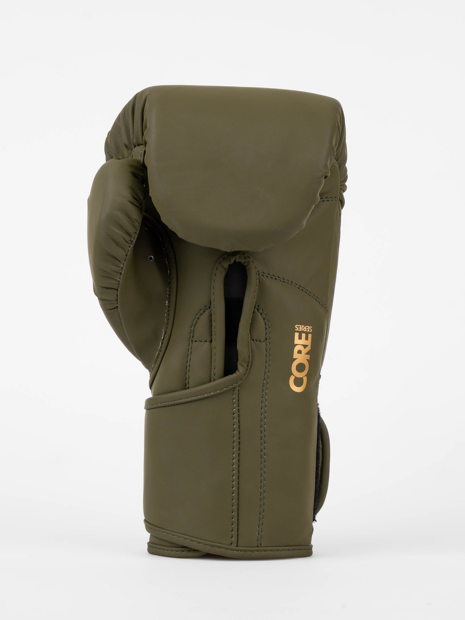 Caged Boxhandschuhe Core - Khakigrün/Gold