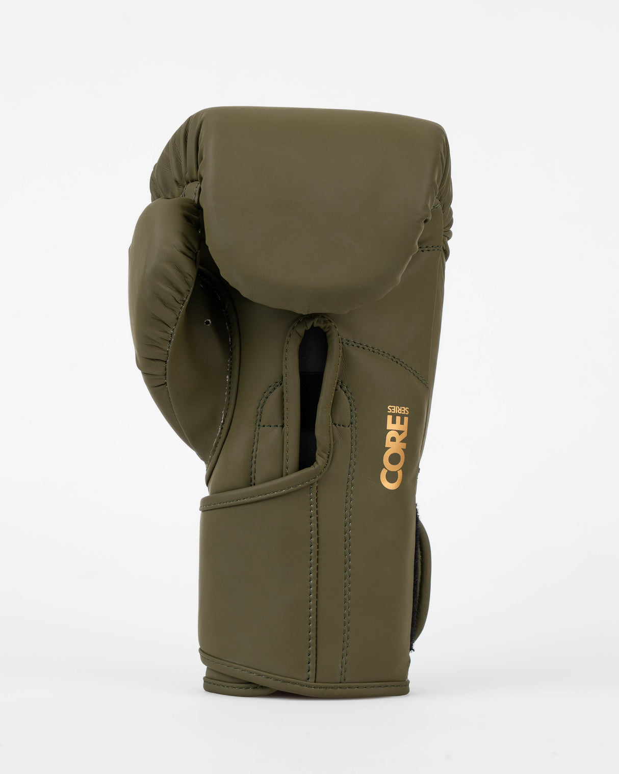Caged Boxhandschuhe Core - Khakigrün/Gold