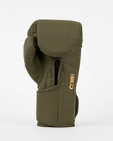 Caged Boxhandschuhe Core - Khakigrün/Gold