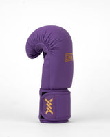 Caged Boxhandschuhe Shadow - Lila/Gold