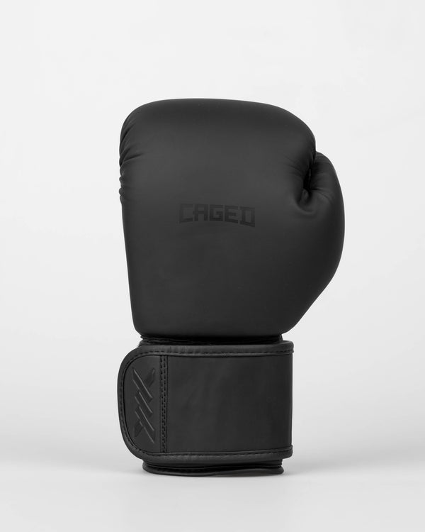 Caged Boxhandschuhe Spark Kids - Mattschwarz