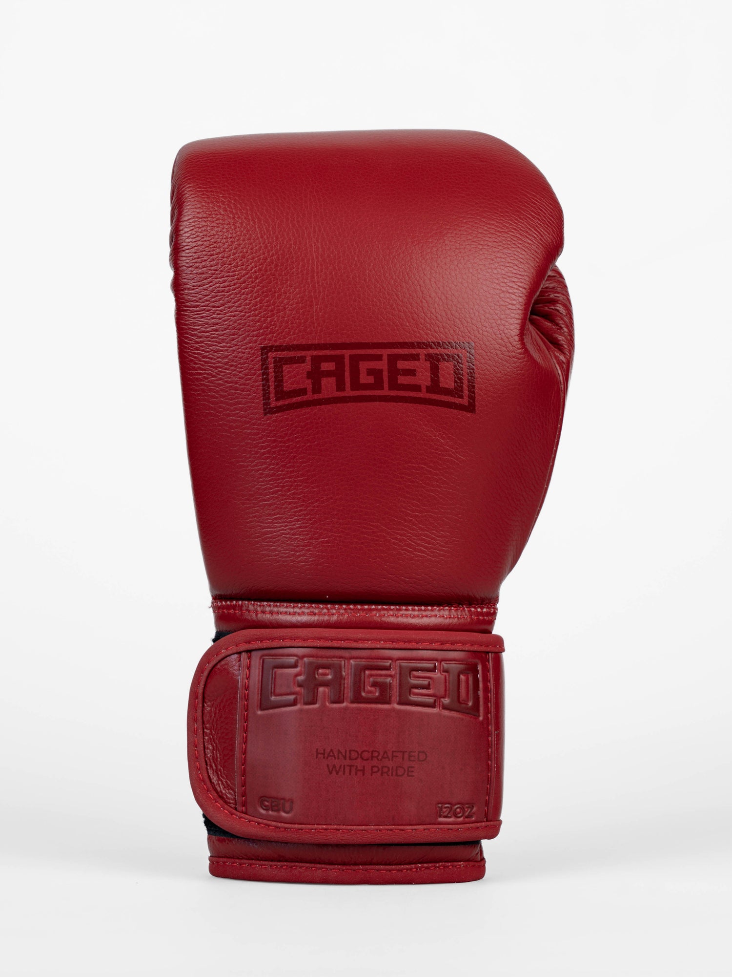 Caged Boxhandschuhe 'X' Series - Bordeauxrot