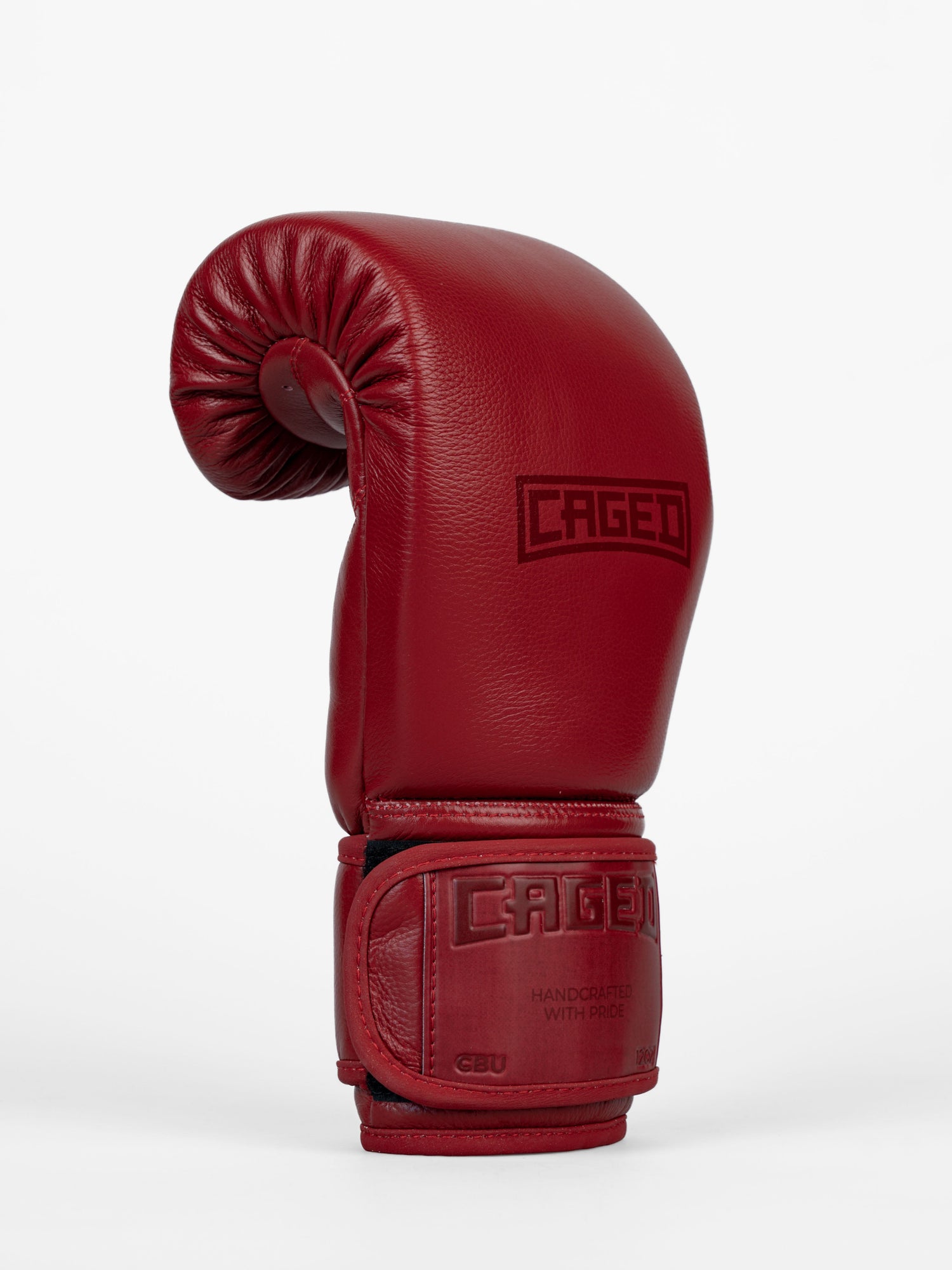 Caged Boxhandschuhe 'X' Series - Bordeauxrot