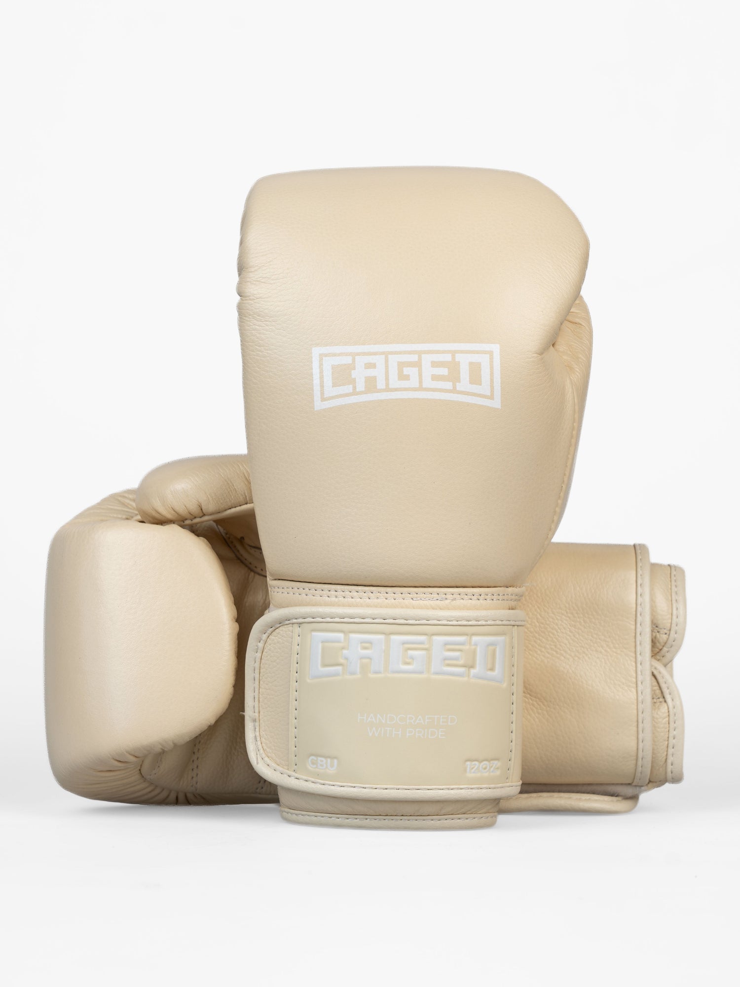 Caged Boxhandschuhe 'X' Series - Cremeweiss
