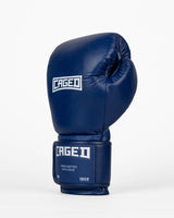 Caged Boxhandschuhe 'X' Series - Marineblau/Weiss