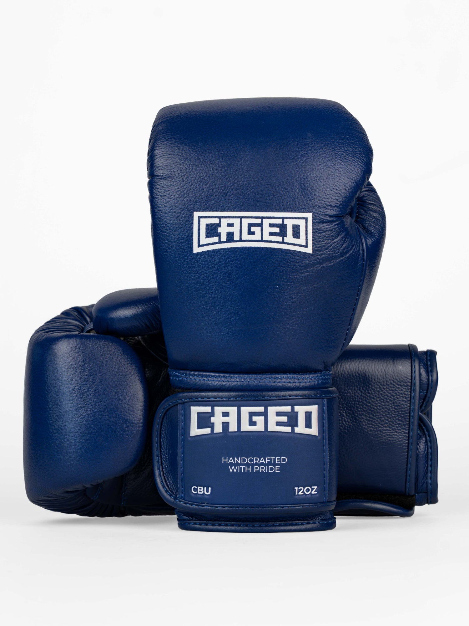 Caged Boxhandschuhe 'X' Series - Marineblau/Weiss