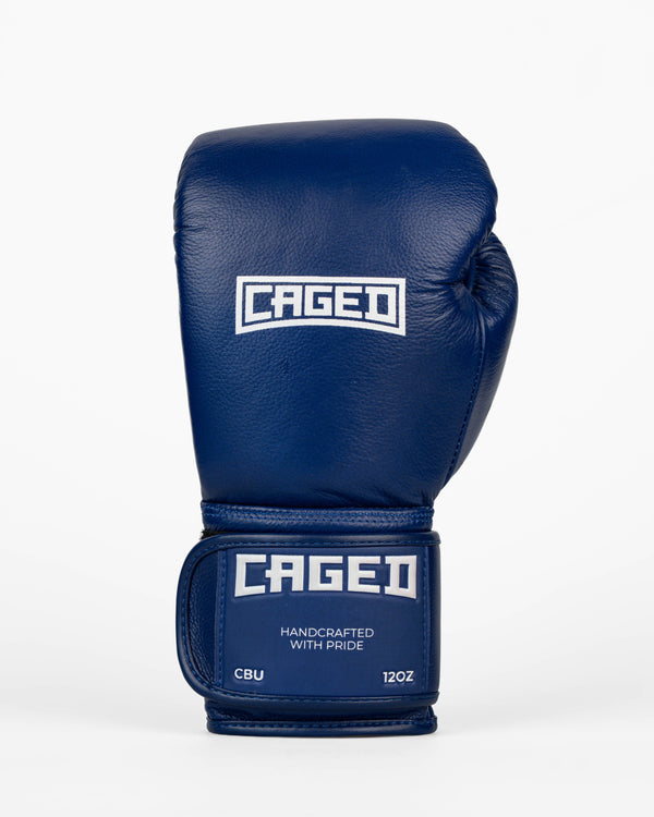 Caged Boxhandschuhe 'X' Series - Marineblau/Weiss