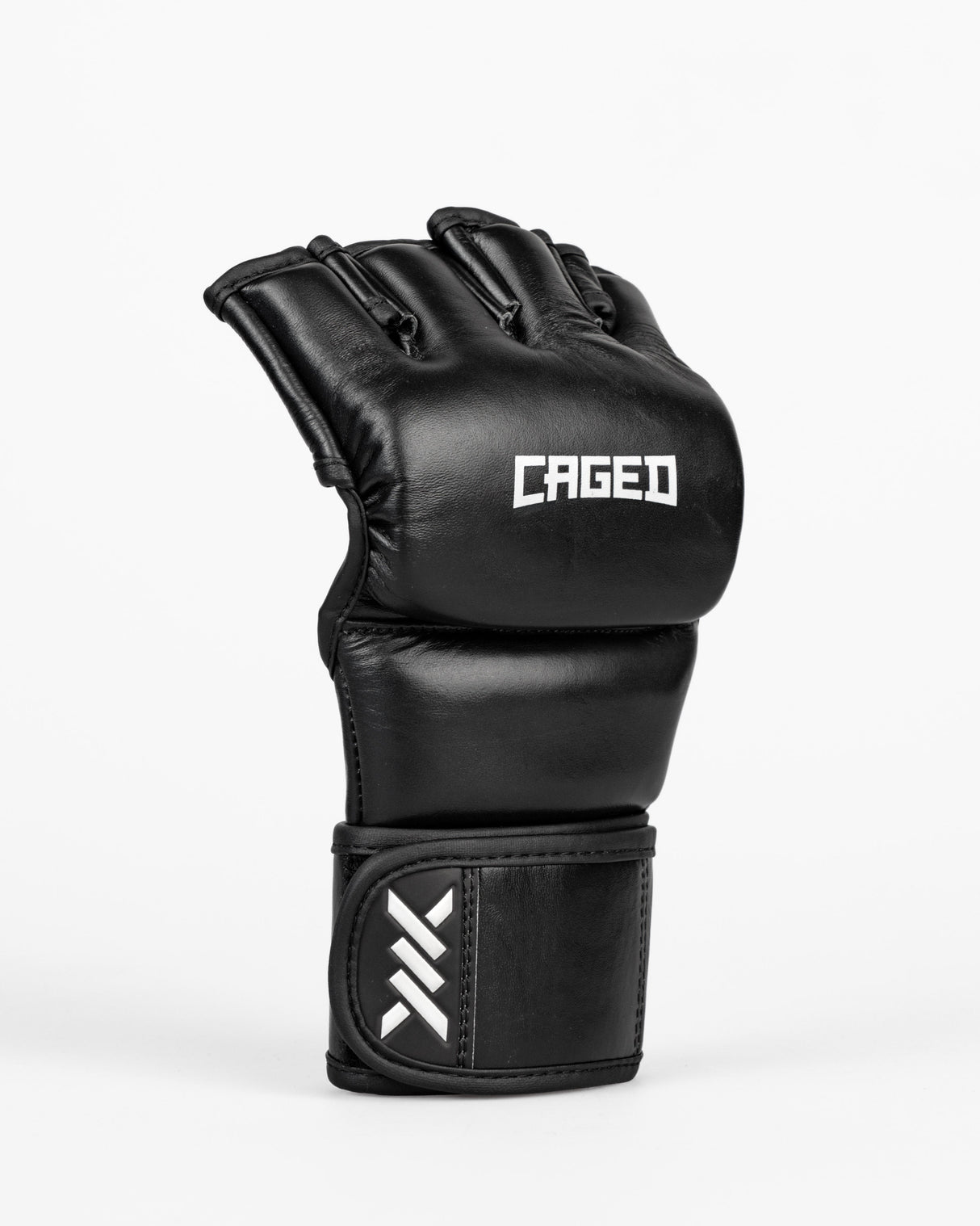 Caged MMA Handschuhe 'X' Series - Schwarz/Weiss