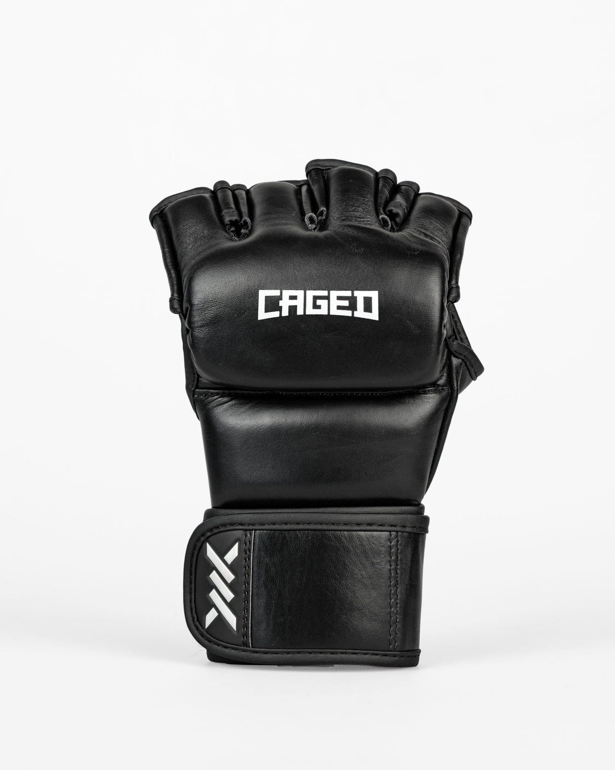 Caged MMA Handschuhe 'X' Series - Schwarz/Weiss
