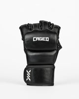 Caged MMA Handschuhe 'X' Series - Schwarz/Weiss