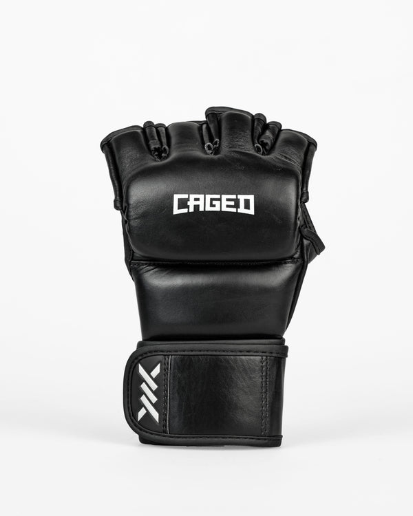 Caged MMA Handschuhe 'X' Series - Schwarz/Weiss