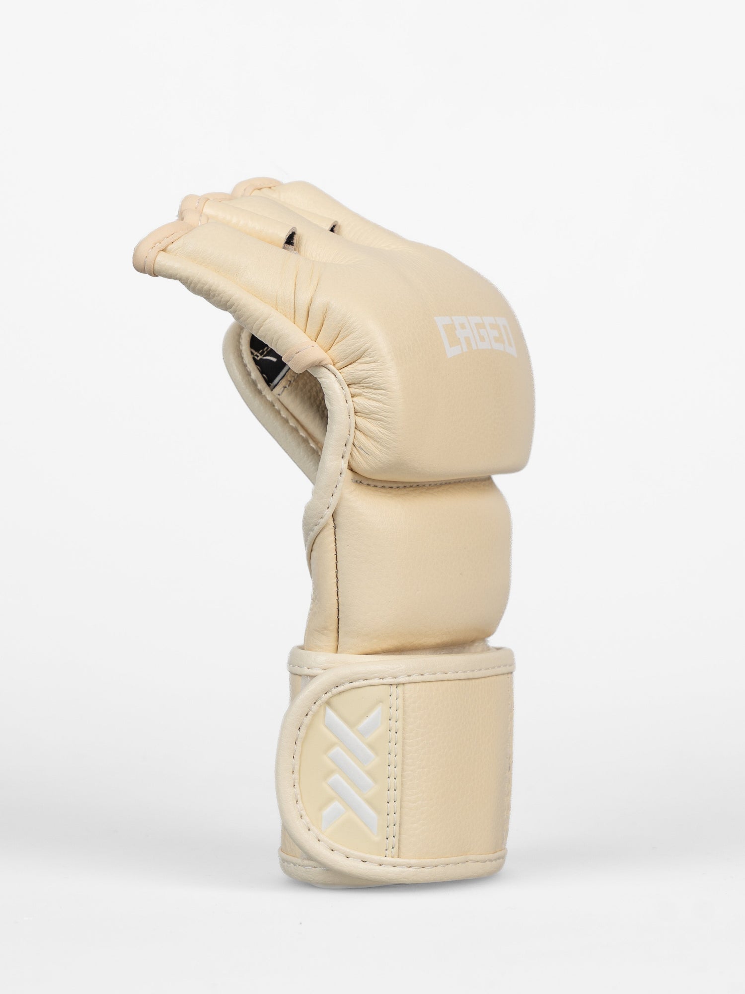 Caged MMA Handschuhe 'X' Series - Cremeweiss