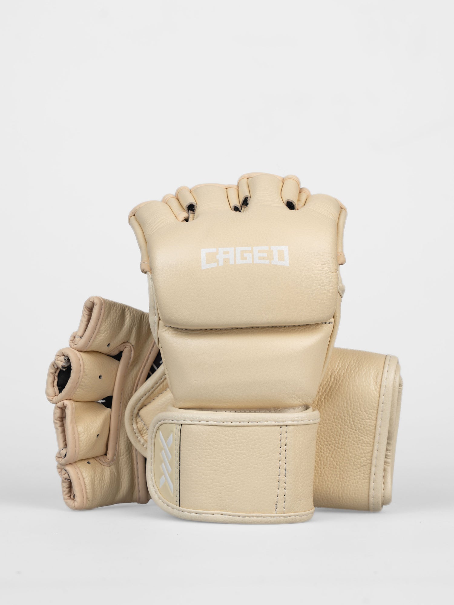 Caged MMA Handschuhe 'X' Series - Cremeweiss